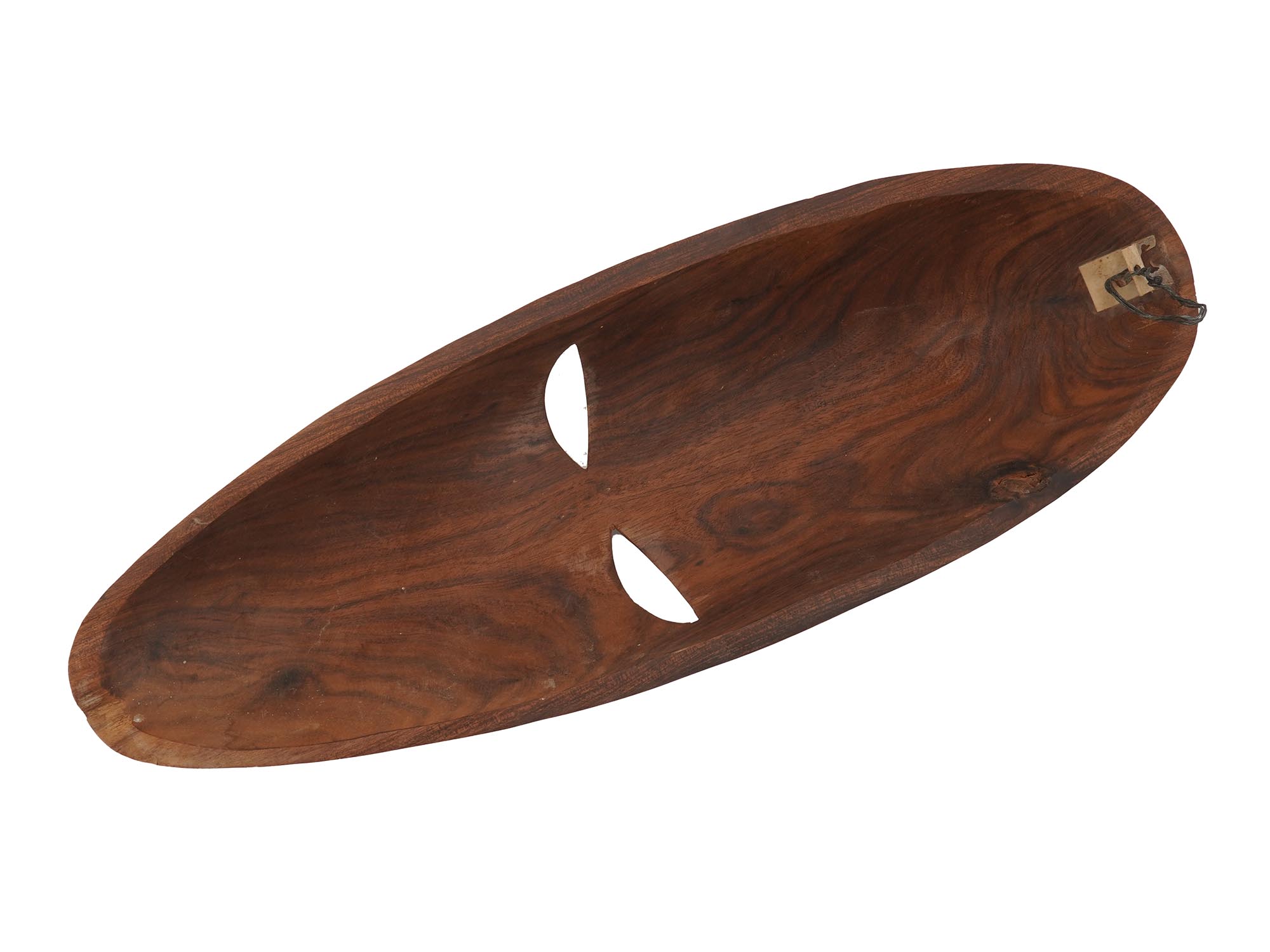 MODERN AFRICAN HAND CARVED WOODEN MASK WALL DECOR PIC-3